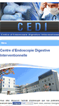 Mobile Screenshot of centre-endoscopie.info